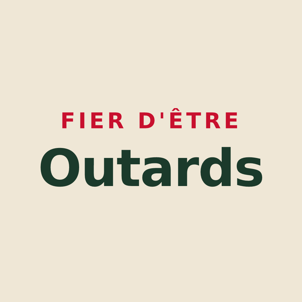 Tote bag « Fier d'être Outards » — design pour Aoste