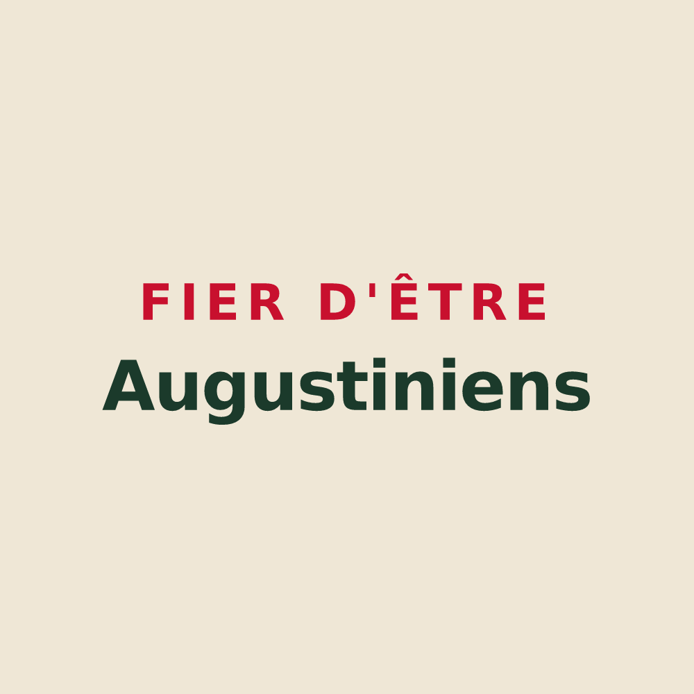 Tote bag « Fier d'être Augustiniens » — design pour Aougny
