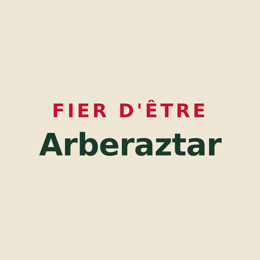 Tote bag « Fier d'être Arberaztar » — design pour Arbérats-Sillègue