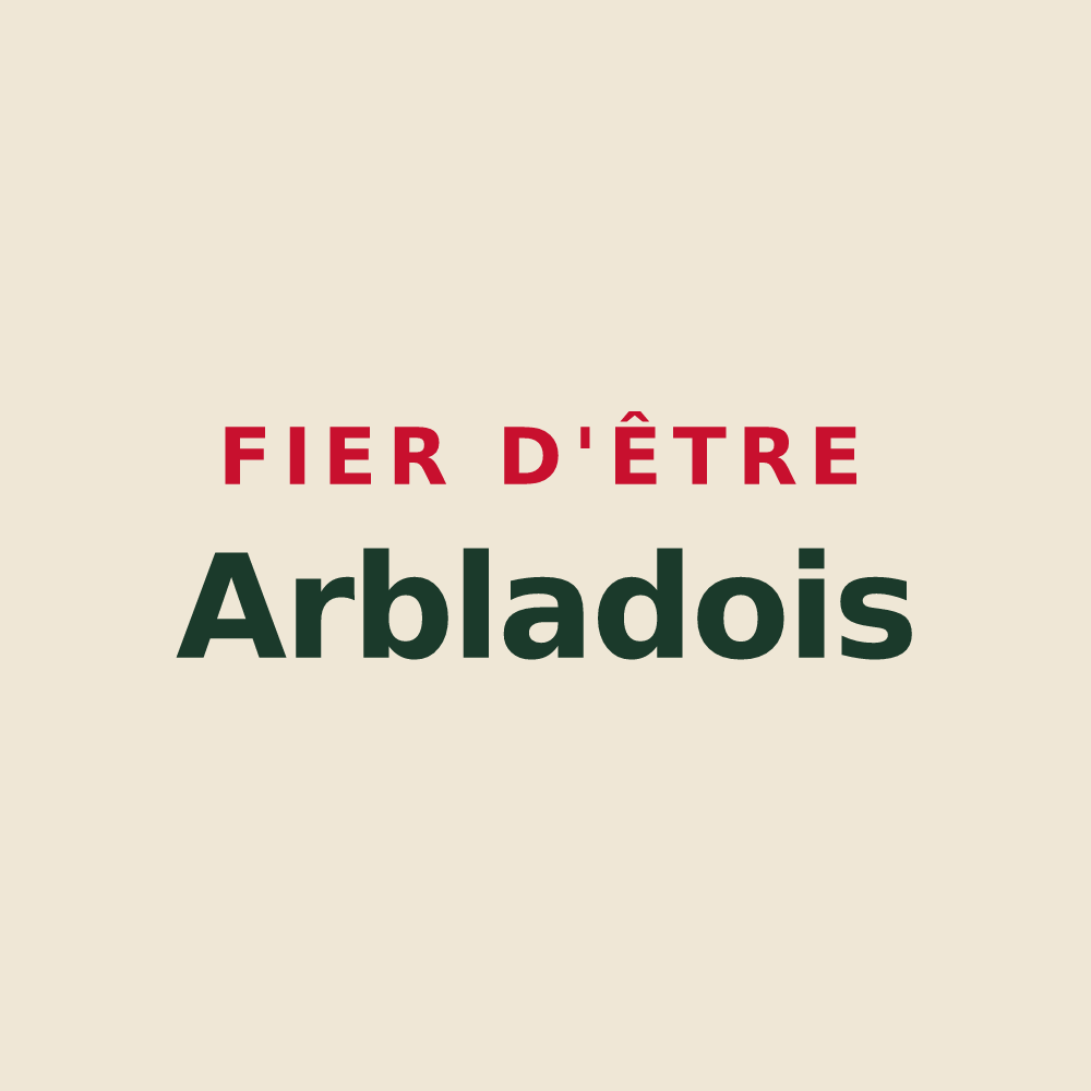 Tote bag « Fier d'être Arbladois » — design pour Arblade-le-Haut