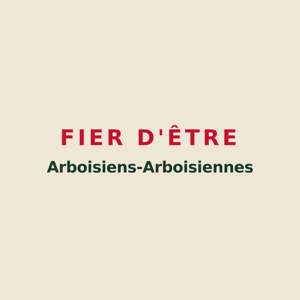 Tote bag « Fier d'être Arboisiens-Arboisiennes » — design pour Arbois