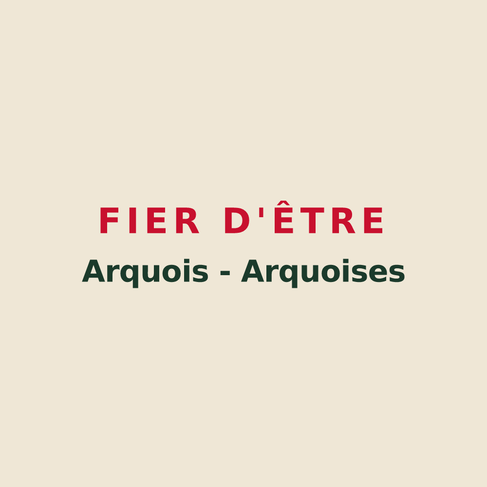 Tote bag « Fier d'être Arquois - Arquoises » — design pour Arc-en-Barrois
