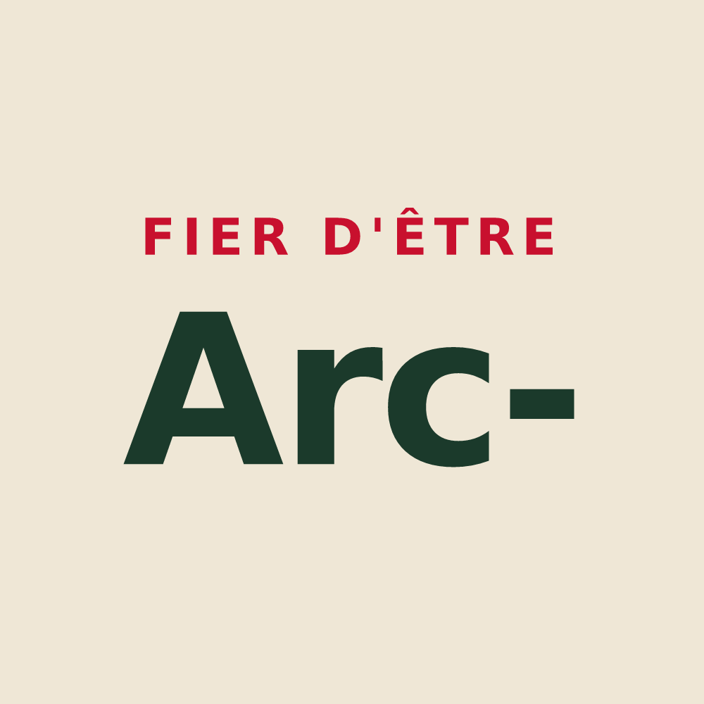 Tote bag « Fier d'être Arc- » — design pour Arc-et-Senans