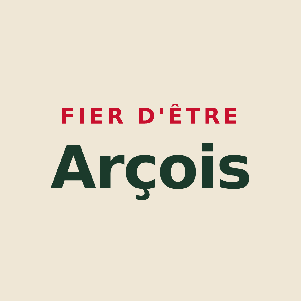 Tote bag « Fier d'être Arçois » — design pour Arçay
