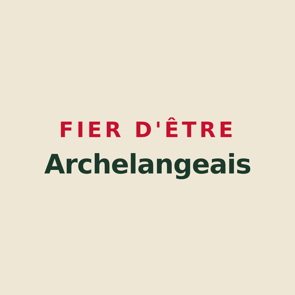 Tote bag « Fier d'être Archelangeais » — design pour Archelange