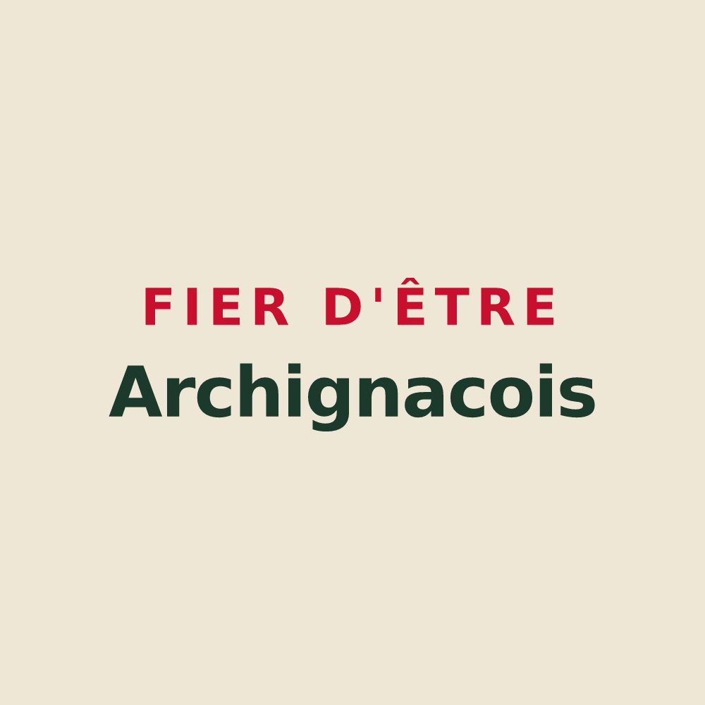 Tote bag « Fier d'être Archignacois » — design pour Archignat