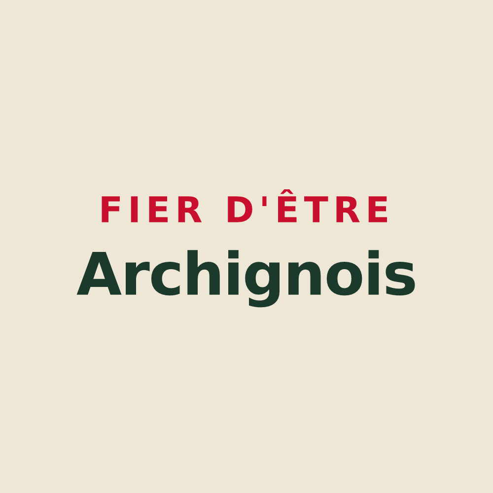 Tote bag « Fier d'être Archignois » — design pour Archigny