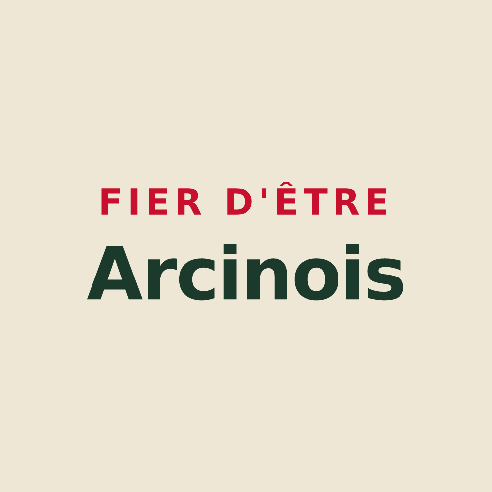 Tote bag « Fier d'être Arcinois » — design pour Arcins