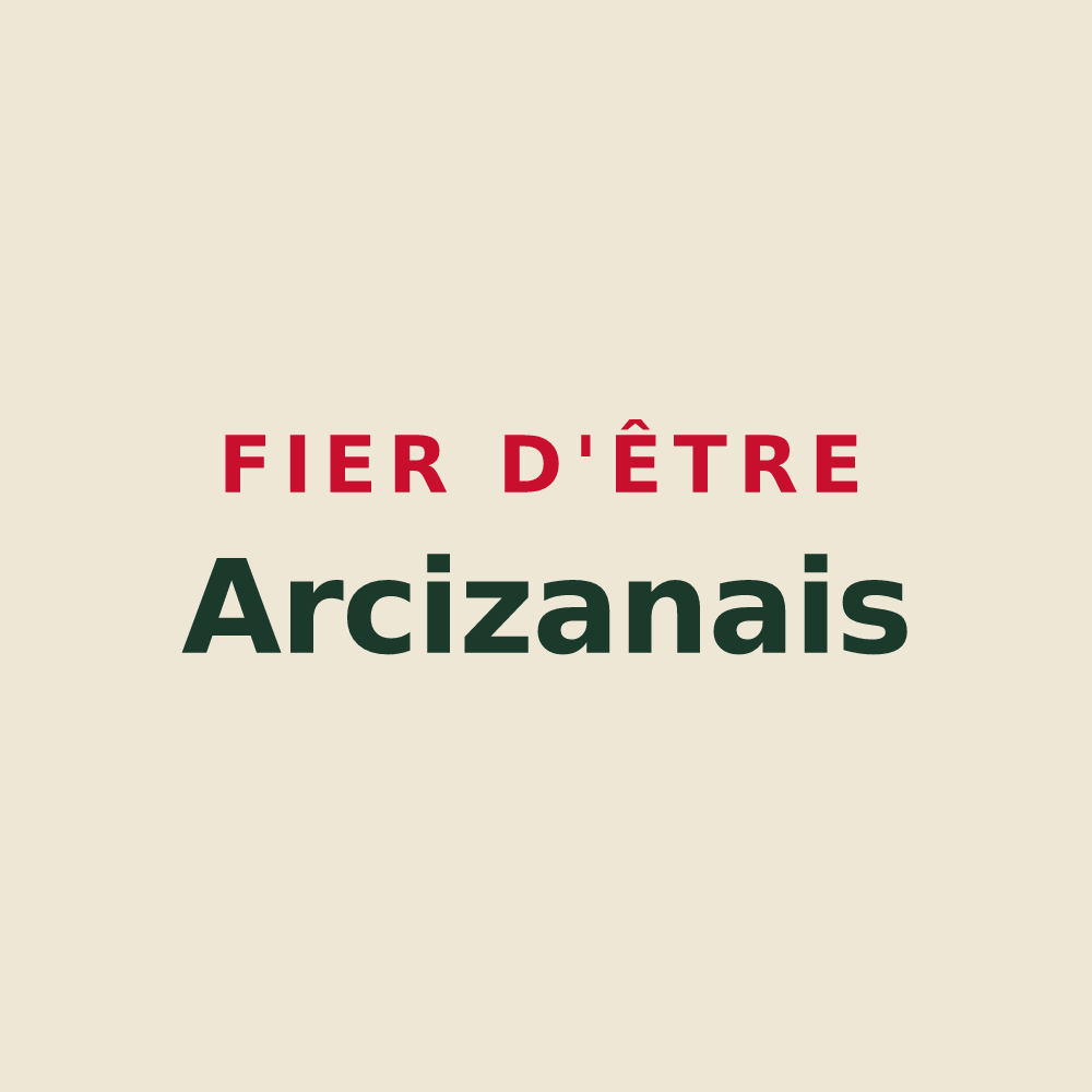Tote bag « Fier d'être Arcizanais » — design pour Arcizans-Dessus