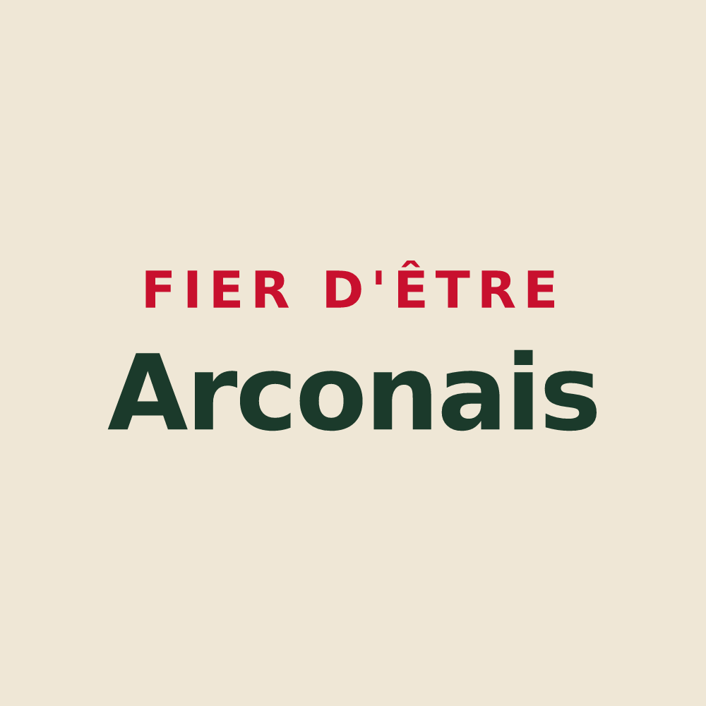 Tote bag « Fier d'être Arconais » — design pour Arcon