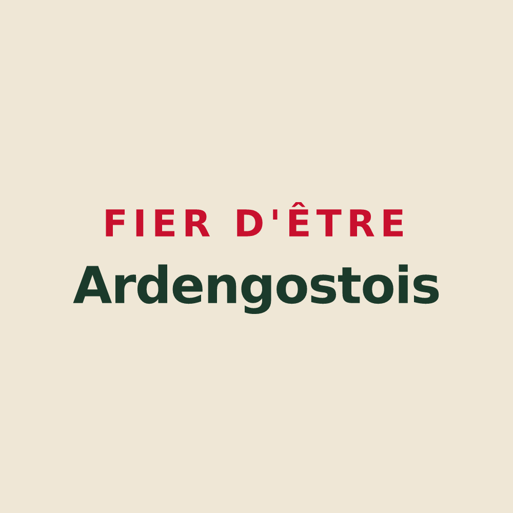Tote bag « Fier d'être Ardengostois » — design pour Ardengost