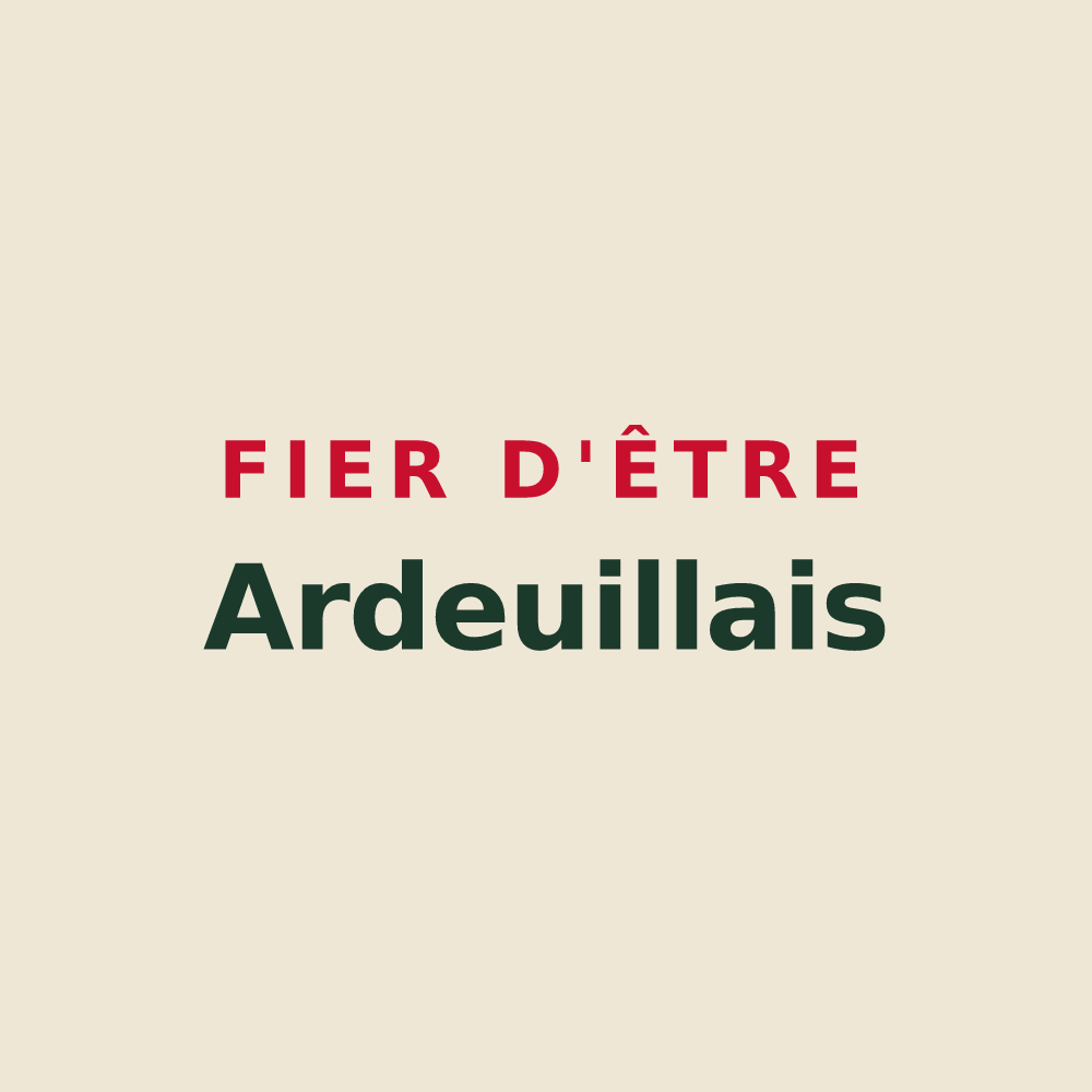 Tote bag « Fier d'être Ardeuillais » — design pour Ardeuil-et-Montfauxelles