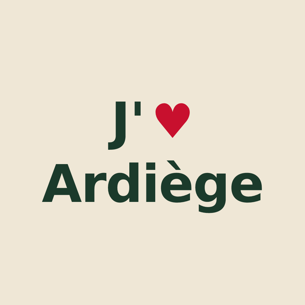 Tote bag personnalisé Ardiège — design J'aime Ardiège
