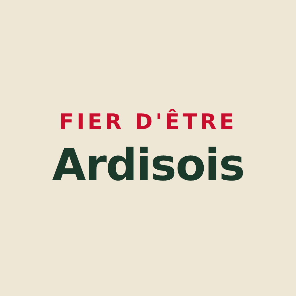 Tote bag « Fier d'être Ardisois » — design pour Ardizas