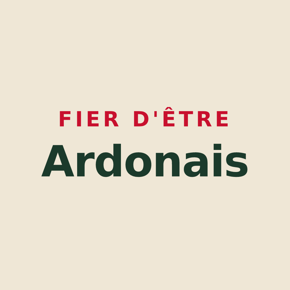 Tote bag « Fier d'être Ardonais » — design pour Ardon