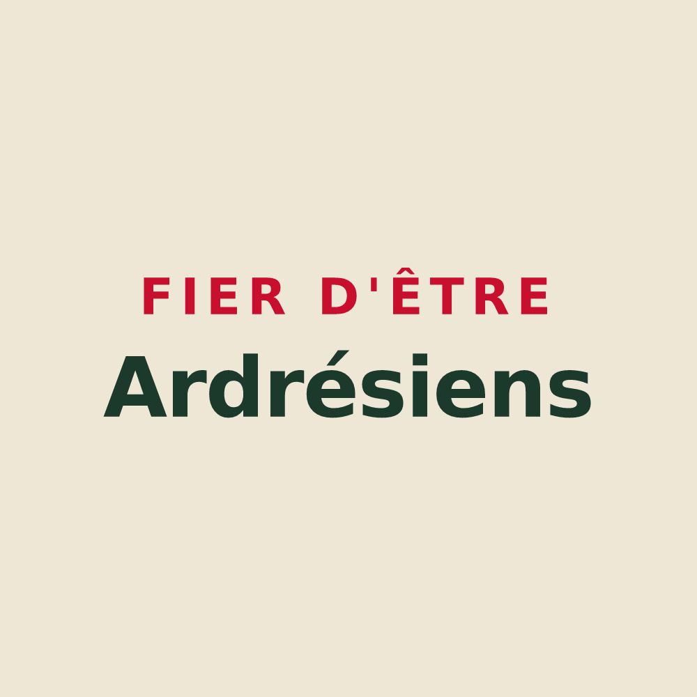 Tote bag « Fier d'être Ardrésiens » — design pour Ardres