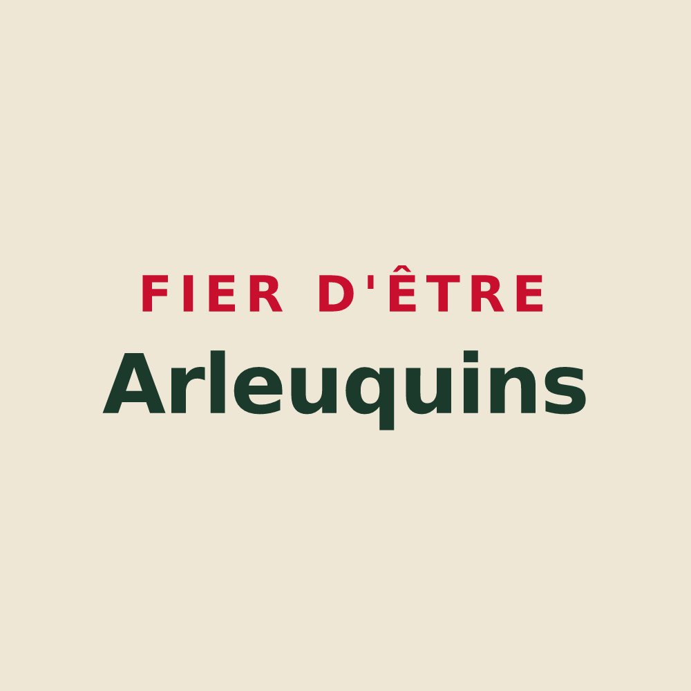 Tote bag « Fier d'être Arleuquins » — design pour Arleuf