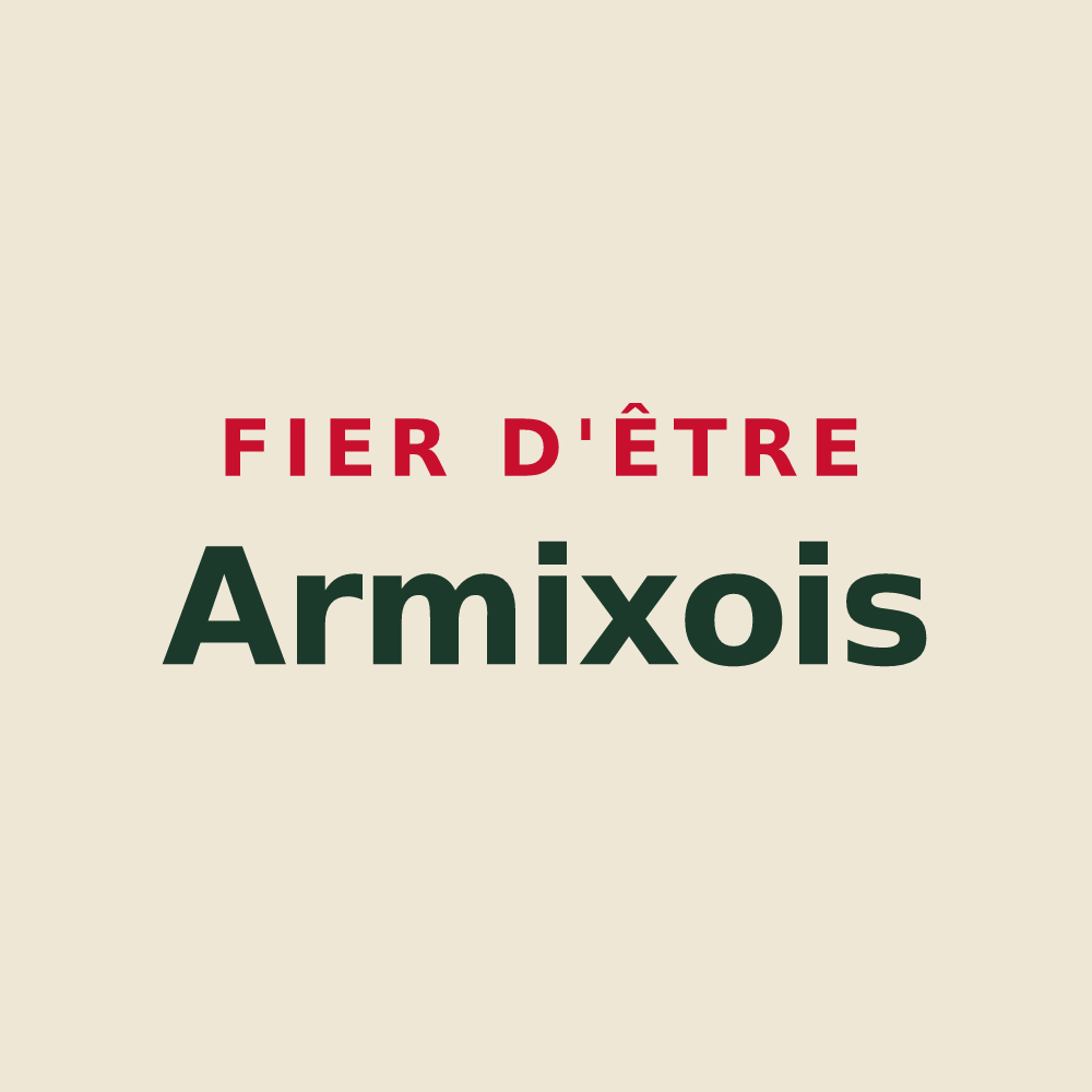 Tote bag « Fier d'être Armixois » — design pour Armix