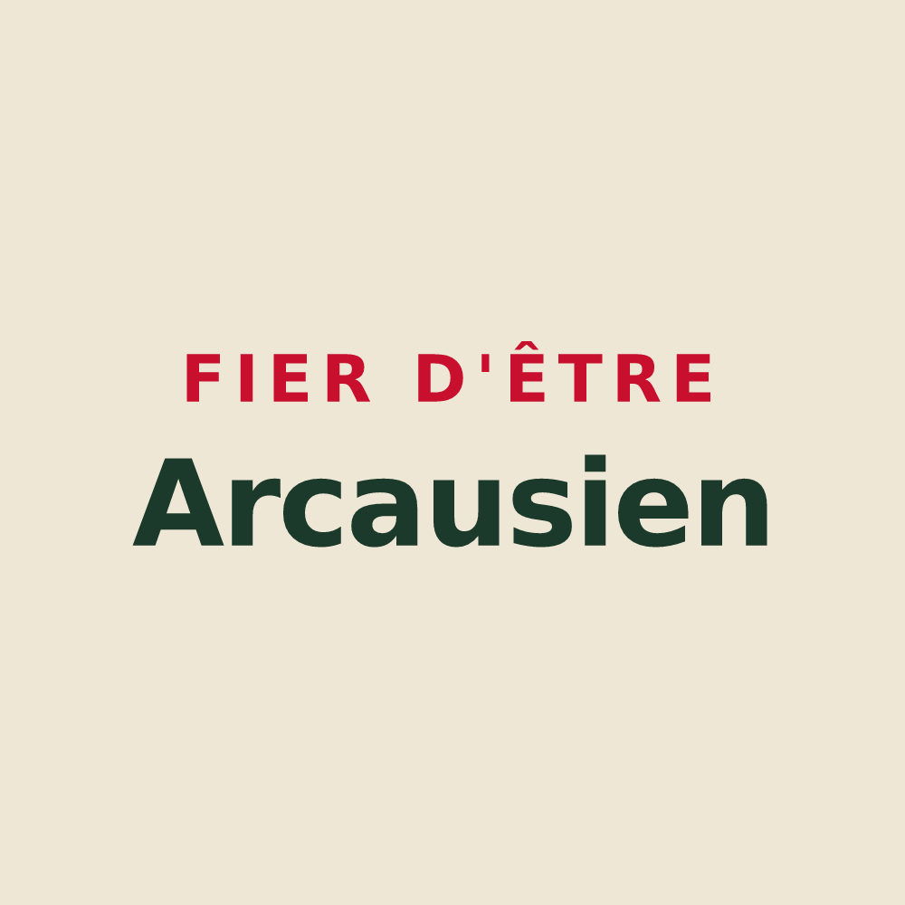 Tote bag « Fier d'être Arcausien » — design pour Armous-et-Cau