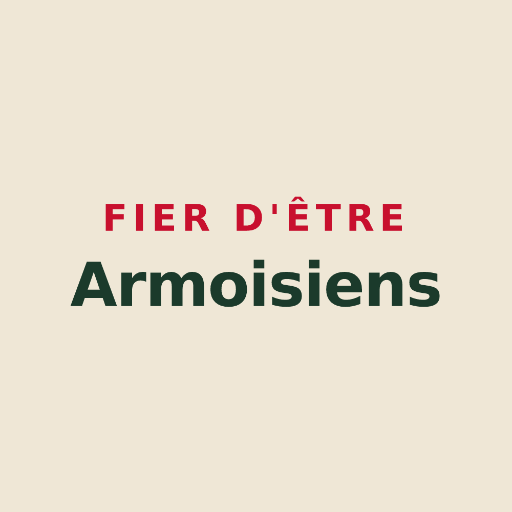 Tote bag « Fier d'être Armoisiens » — design pour Armoy