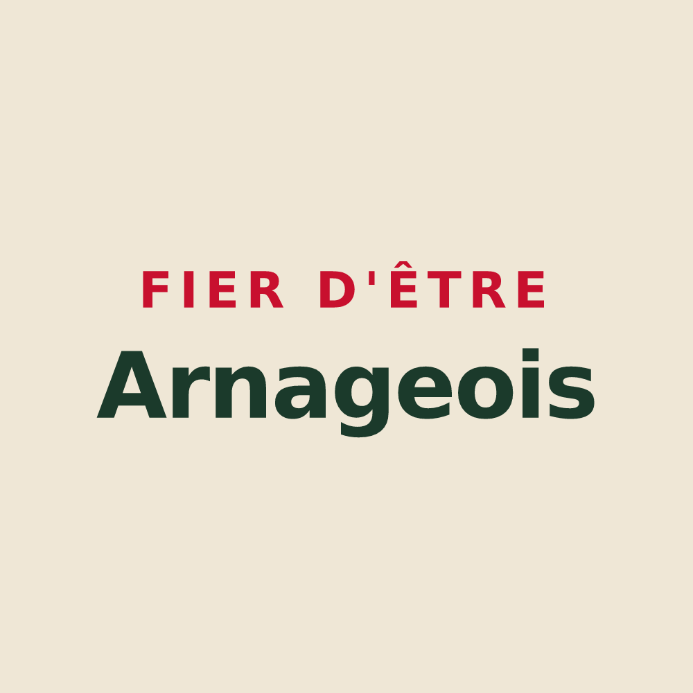 Tote bag « Fier d'être Arnageois » — design pour Arnage