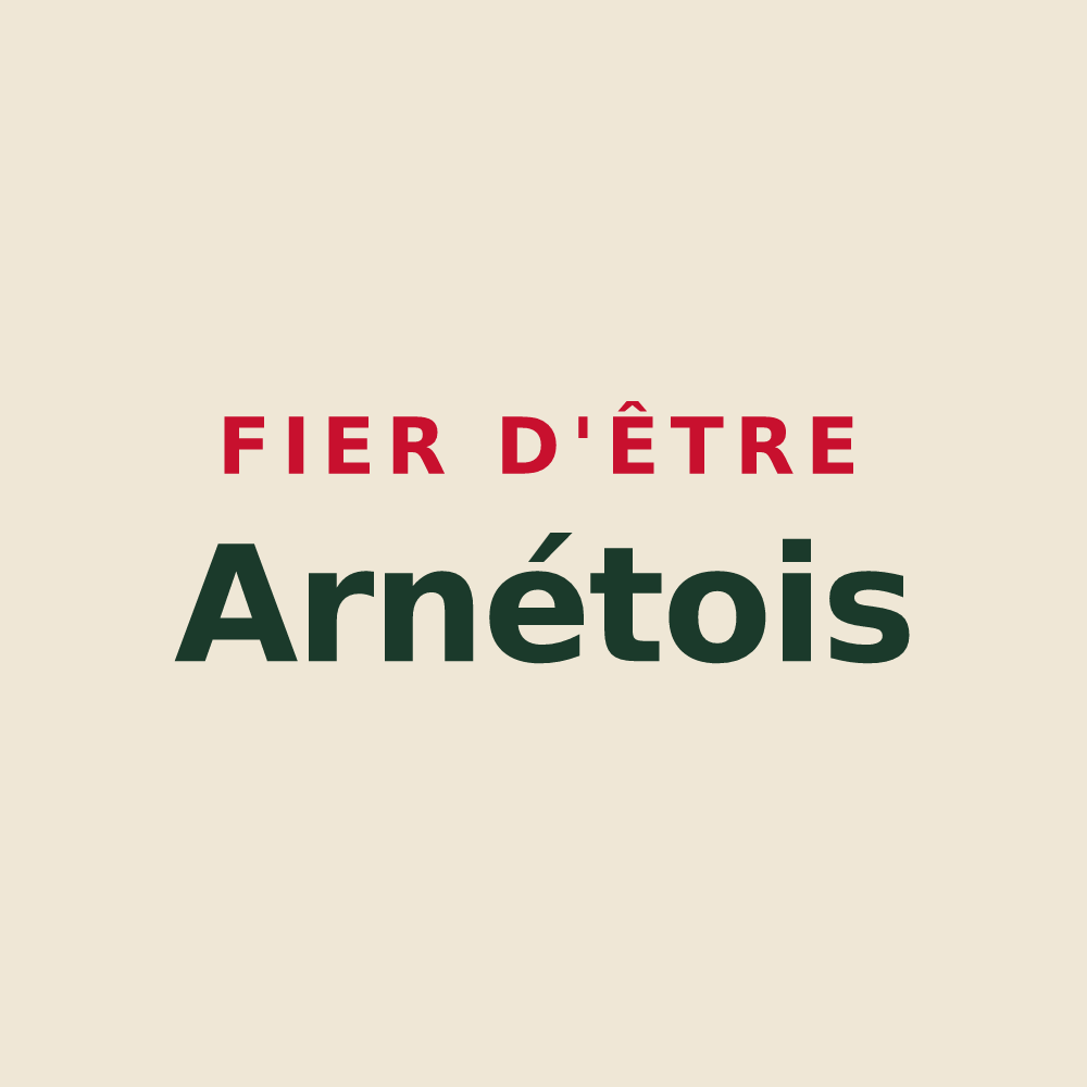 Tote bag « Fier d'être Arnétois » — design pour Arnay-sous-Vitteaux