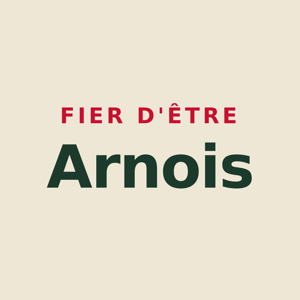 Tote bag « Fier d'être Arnois » — design pour Arné