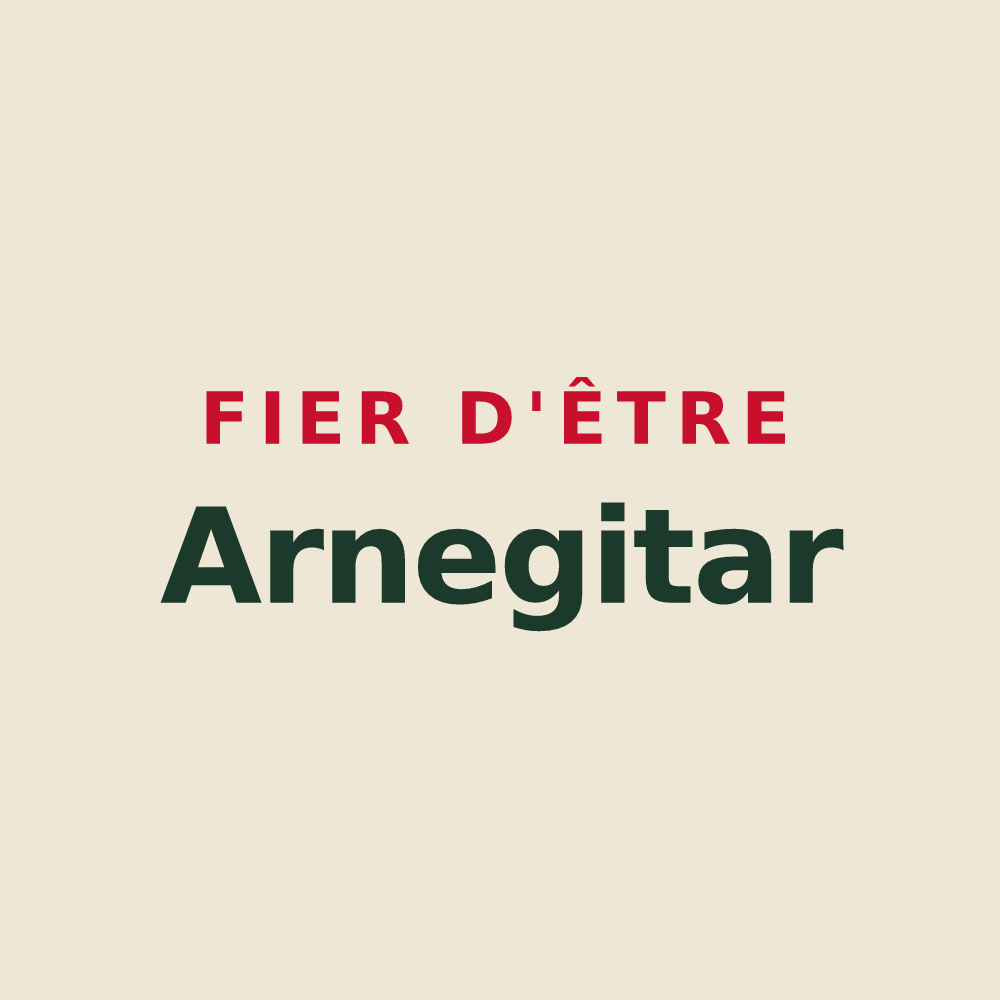 Tote bag « Fier d'être Arnegitar » — design pour Arnéguy