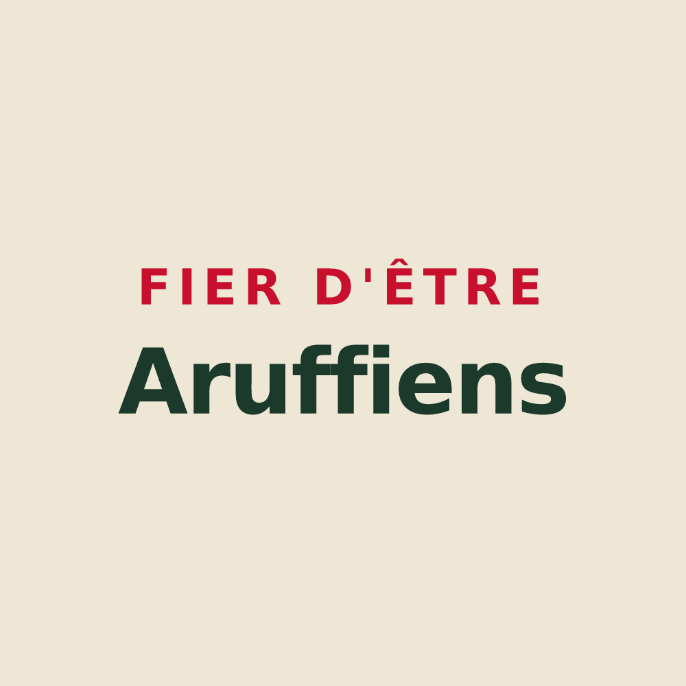 Tote bag « Fier d'être Aruffiens » — design pour Aroffe