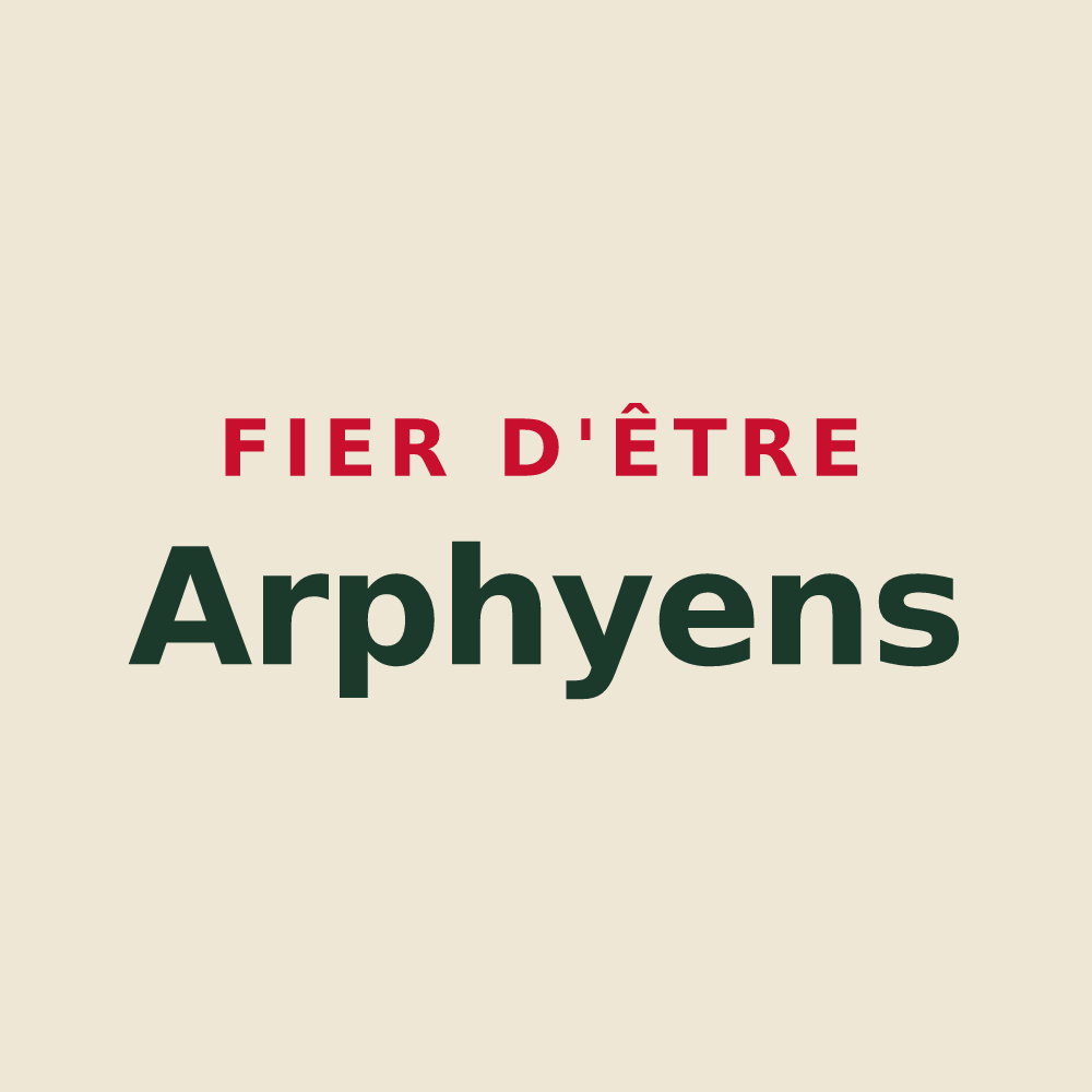 Tote bag « Fier d'être Arphyens » — design pour Arphy
