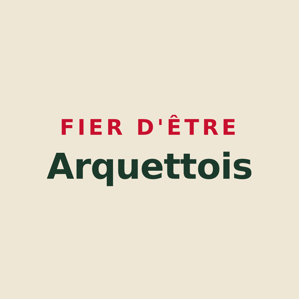 Tote bag « Fier d'être Arquettois » — design pour Arquettes-en-Val