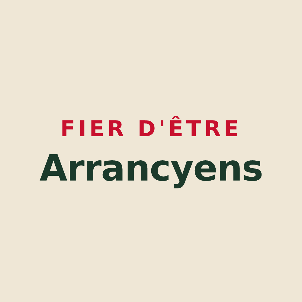 Tote bag « Fier d'être Arrancyens » — design pour Arrancy