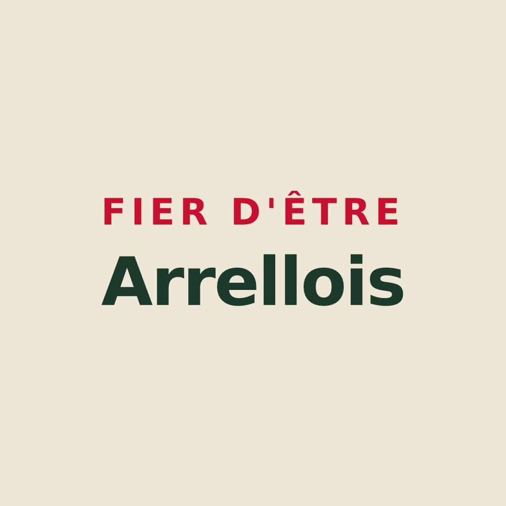 Tote bag « Fier d'être Arrellois » — design pour Arrelles