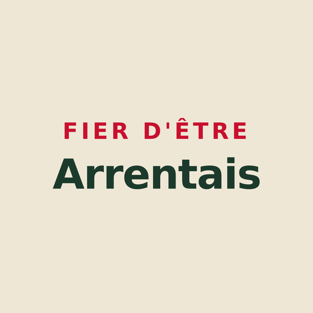 Tote bag « Fier d'être Arrentais » — design pour Arrentès-de-Corcieux