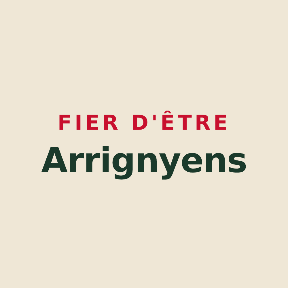 Tote bag « Fier d'être Arrignyens » — design pour Arrigny