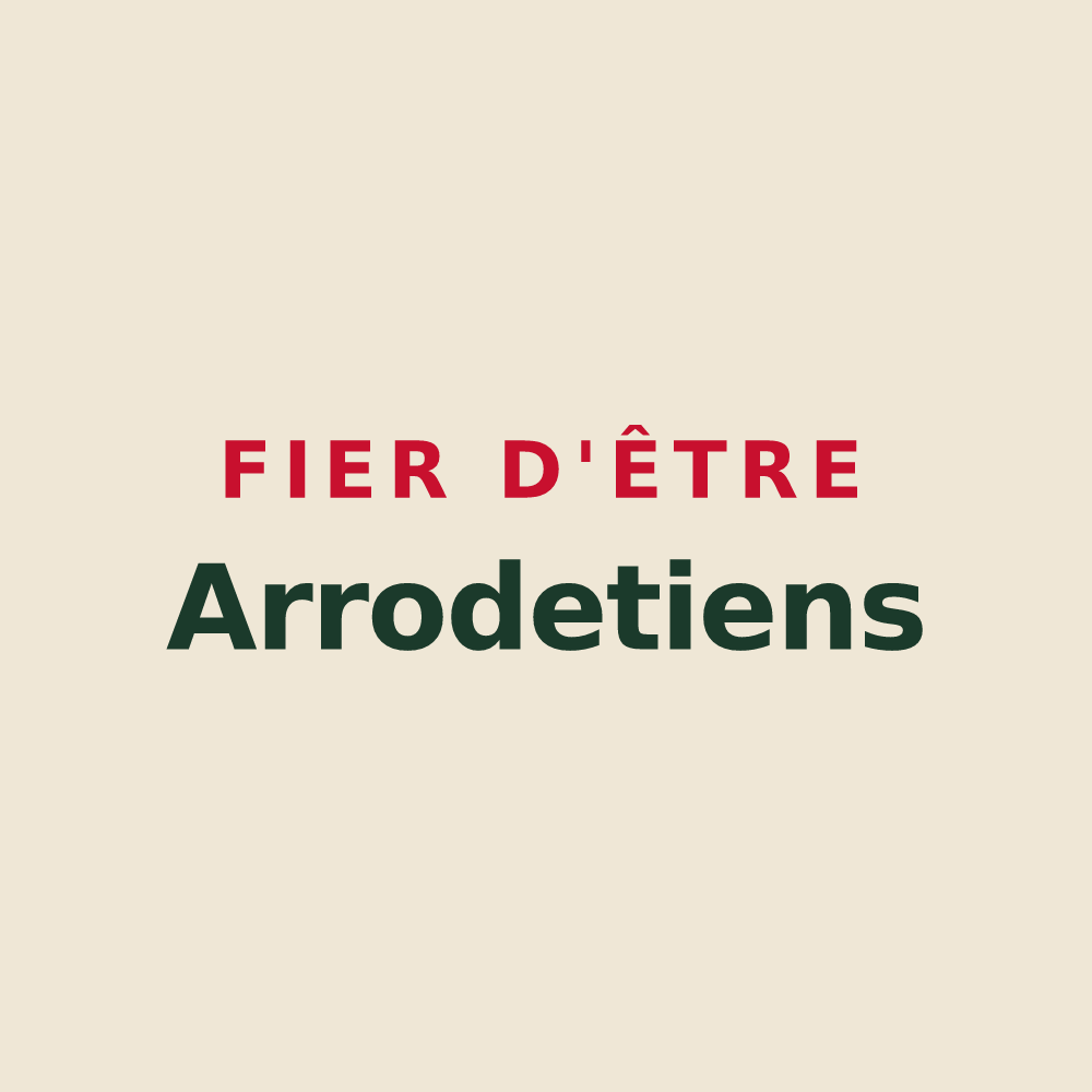 Tote bag « Fier d'être Arrodetiens » — design pour Arrodets-ez-Angles