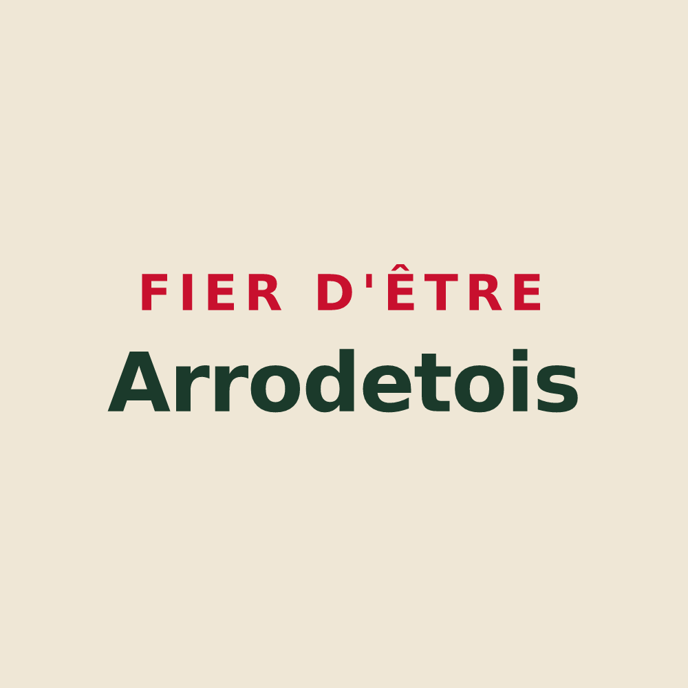 Tote bag « Fier d'être Arrodetois » — design pour Arrodets
