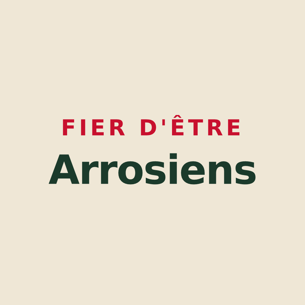 Tote bag « Fier d'être Arrosiens » — design pour Arros-de-Nay