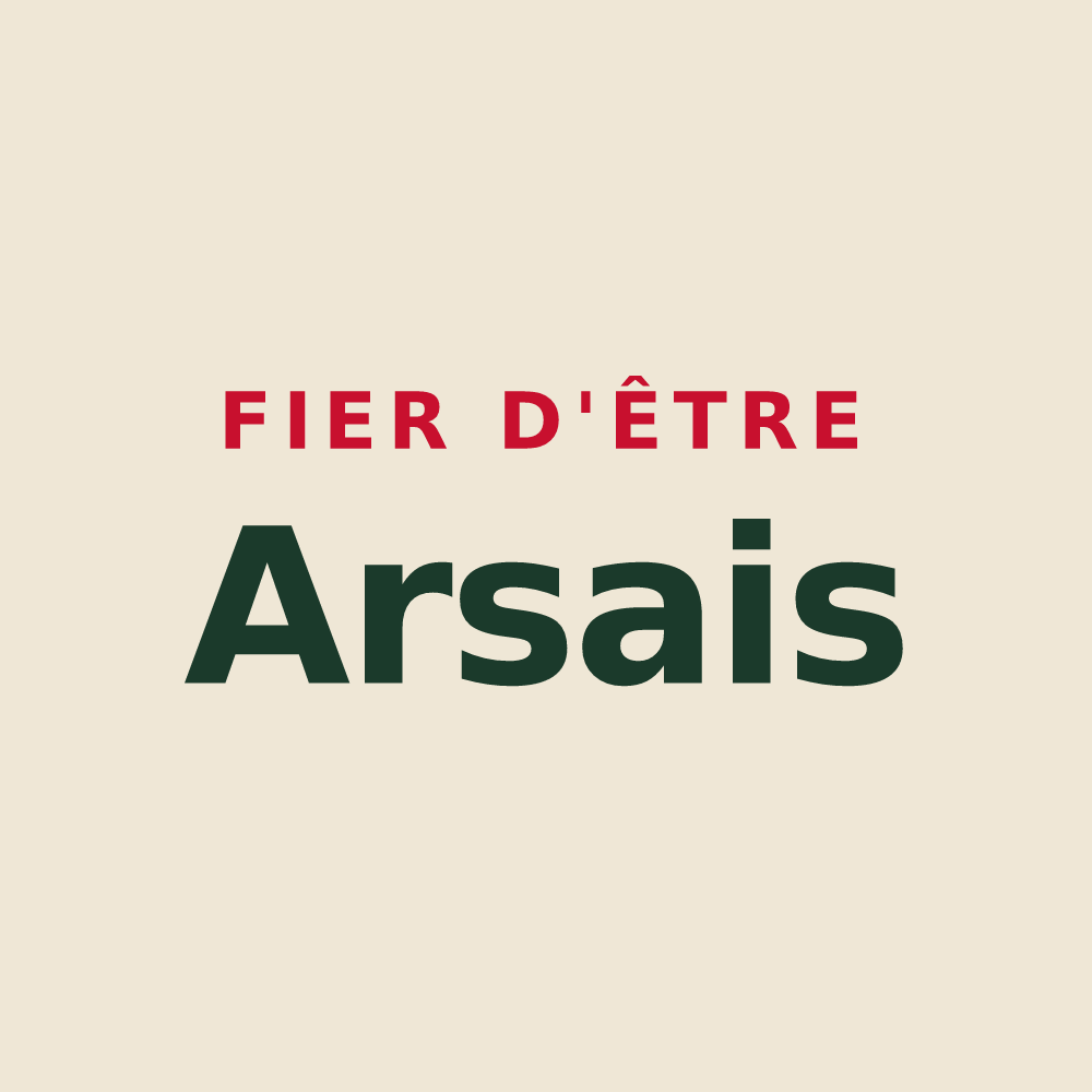 Tote bag « Fier d'être Arsais » — design pour Ars-en-Ré