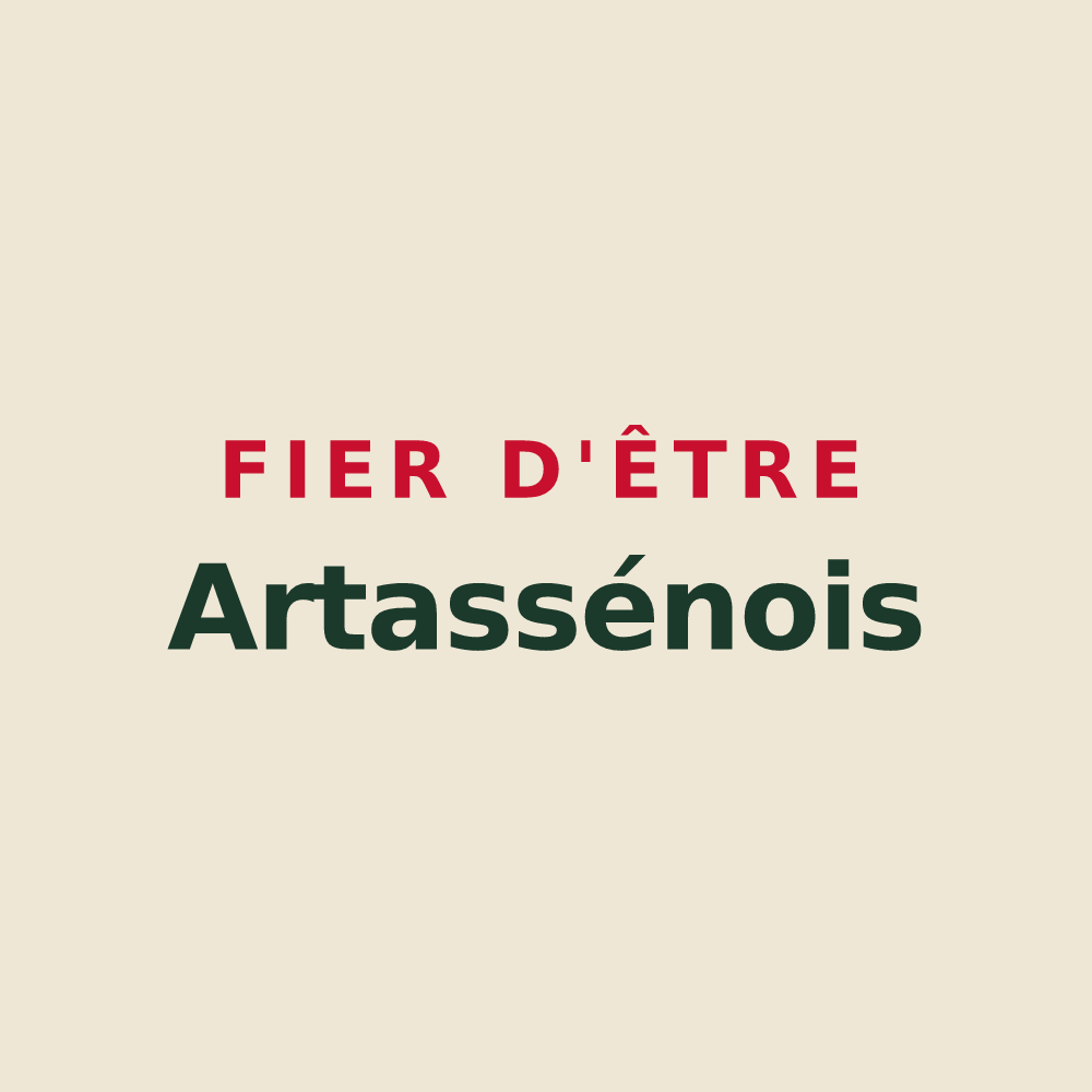 Tote bag « Fier d'être Artassénois » — design pour Artassenx