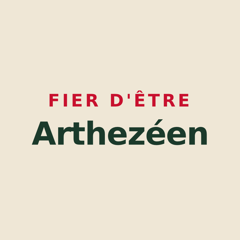 Tote bag « Fier d'être Arthezéen » — design pour Arthezé