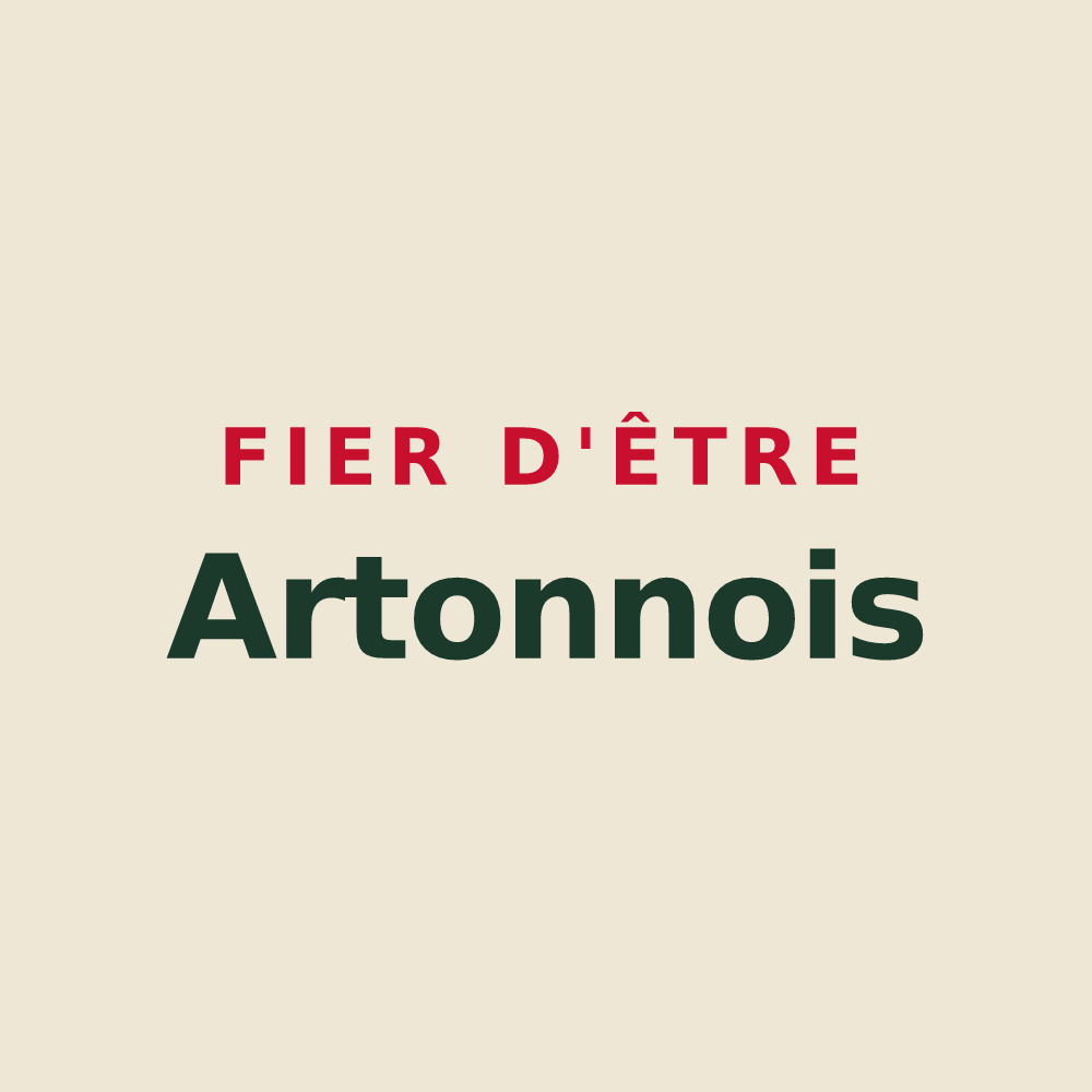 Tote bag « Fier d'être Artonnois » — design pour Artonne