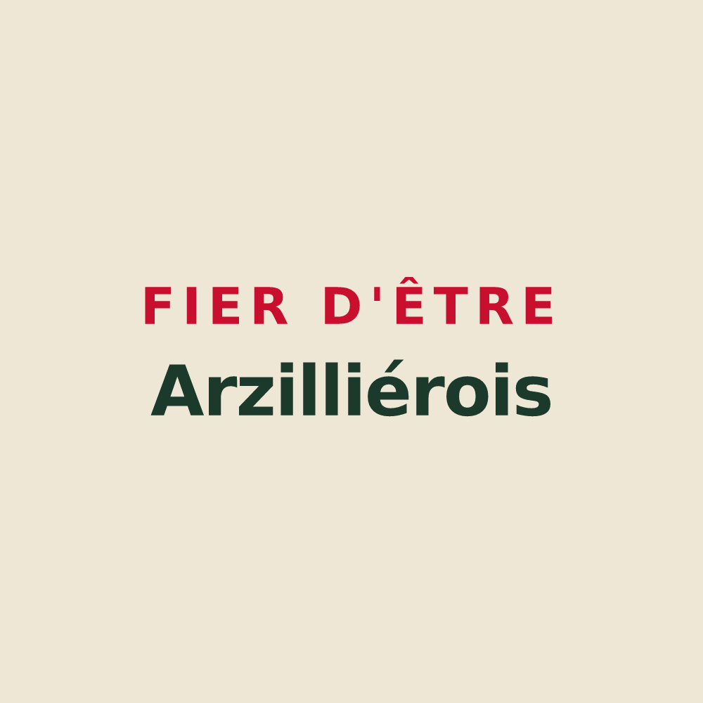 Tote bag « Fier d'être Arzilliérois » — design pour Arzillières-Neuville