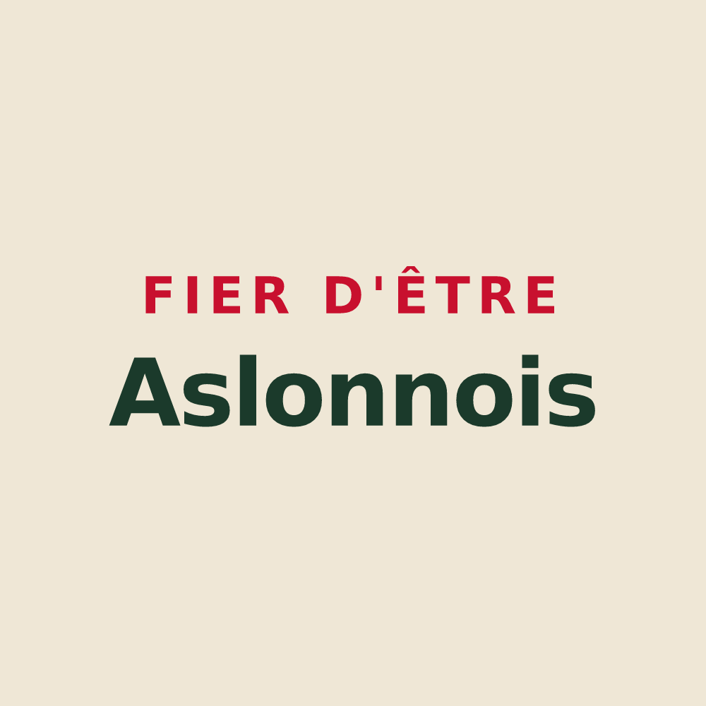 Tote bag « Fier d'être Aslonnois » — design pour Aslonnes
