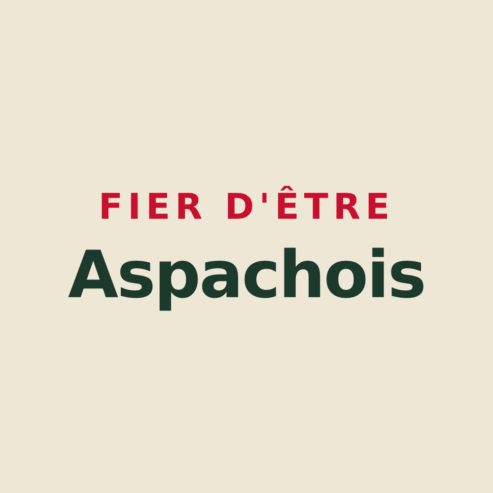Tote bag « Fier d'être Aspachois » — design pour Aspach