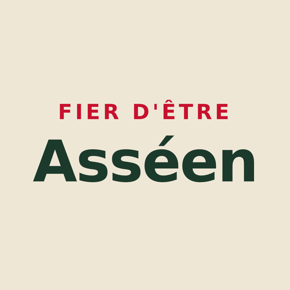 Tote bag « Fier d'être Asséen » — design pour Assé-le-Riboul