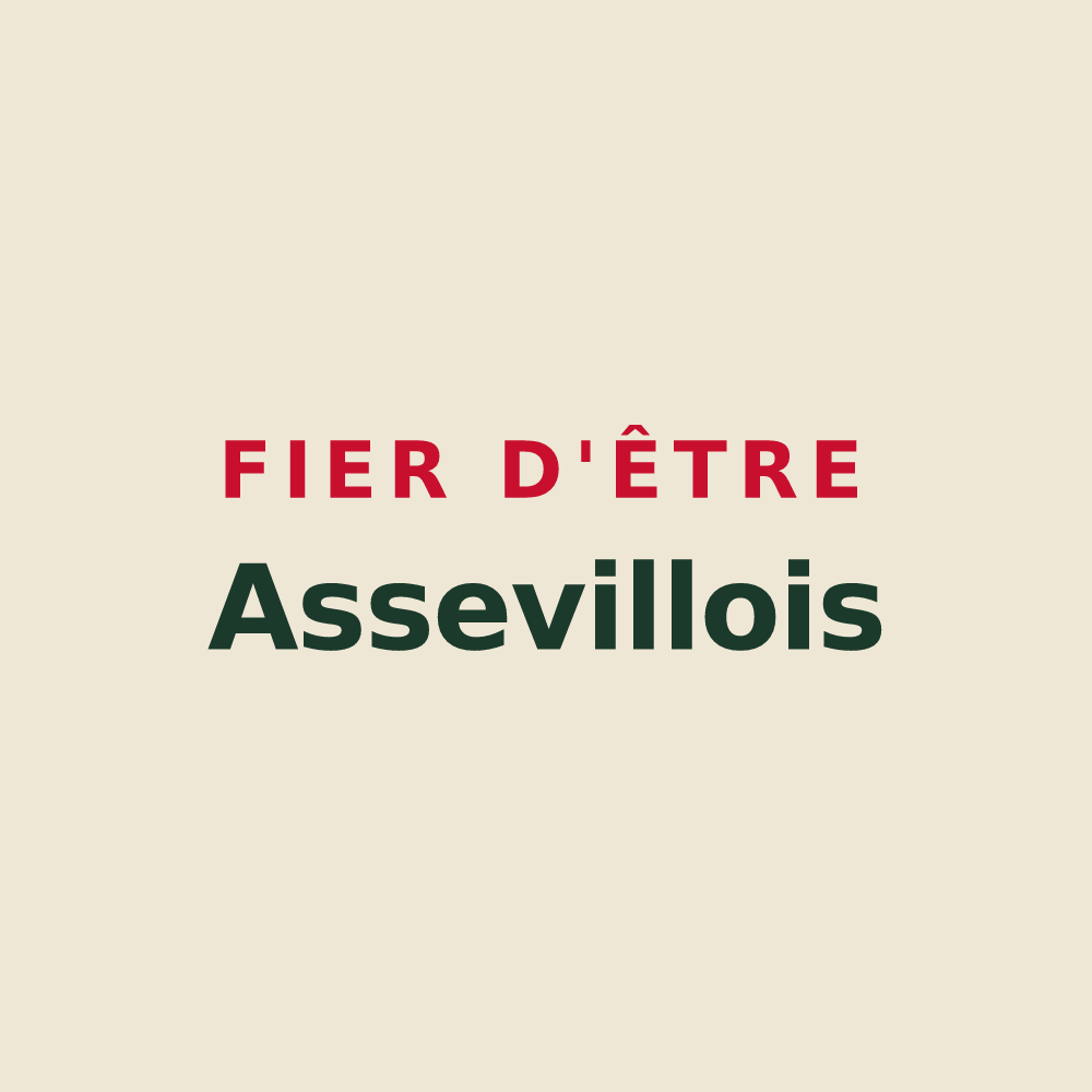 Tote bag « Fier d'être Assevillois » — design pour Assevillers
