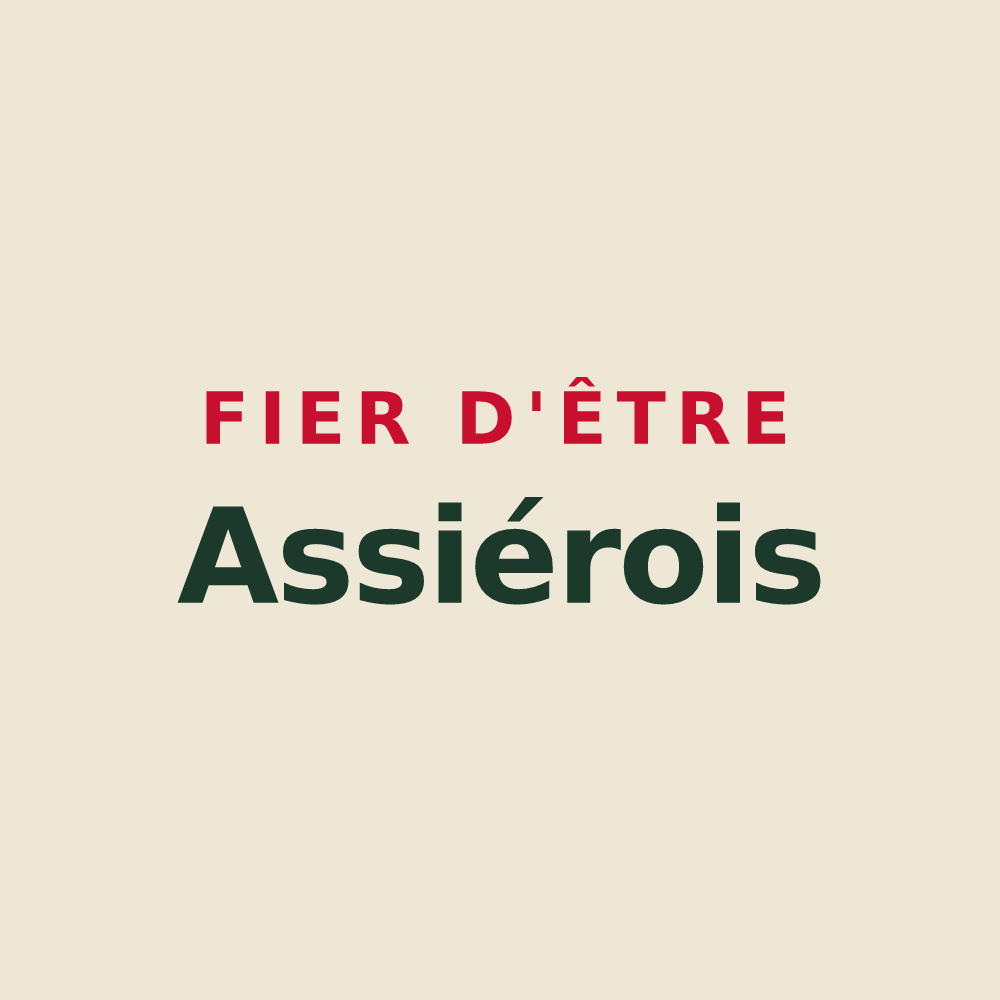 Tote bag « Fier d'être Assiérois » — design pour Assier