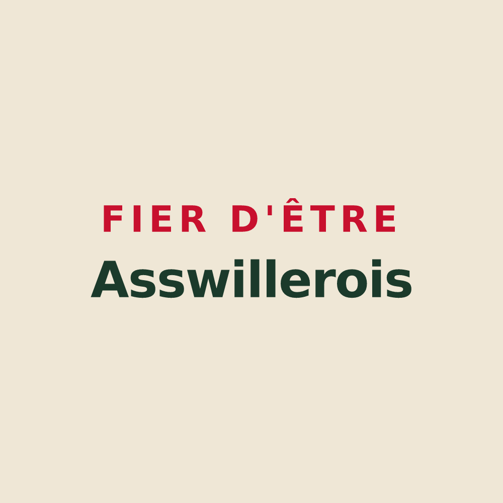 Tote bag « Fier d'être Asswillerois » — design pour Asswiller