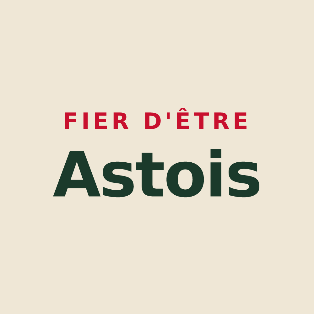Tote bag « Fier d'être Astois » — design pour Aste-Béon